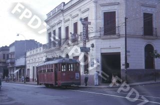 Trolley Slide Asuncion Paraguay Ande 15 Scene;february 1963