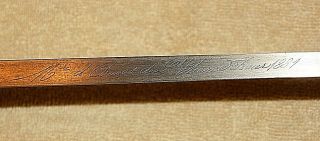 F1 ANTIQUE FRENCH MODEL 1874 GRAS SWORD BAYONET & SCABBARD MATCHING NUMBERS 2