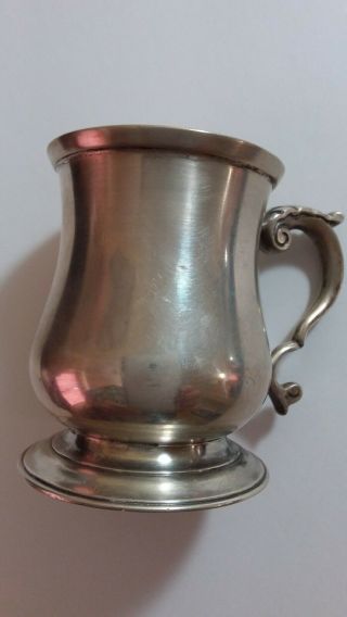 Stokes And Ireland 1925 Sterling Silver Cup With Handle