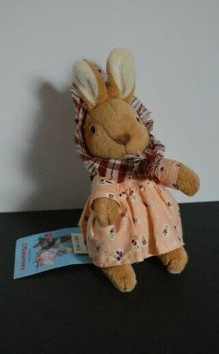 Vintage Peter Rabbit Mrs Cottontail Plush 1999 Beatrix Potter Ltd Edition CVS 7 