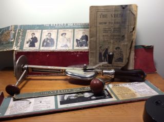 The Veedee,  Antique Medical Massager,  London Early 1900’s,  Instruction Booklet