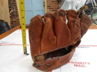 Vintage Jc Higgins Sears Roebuck Baseball Glove 1759 W/ Provenance King Wiggins