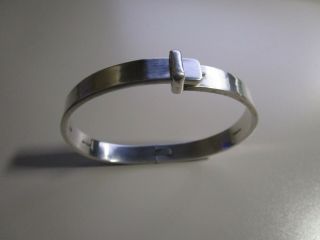 Vintage Sterling Silver.  925 Cuff Bracelet - Mexico -