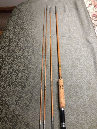 Vintage Shakespeare 8 1/2’ (3) Piece Bamboo Fly Rod