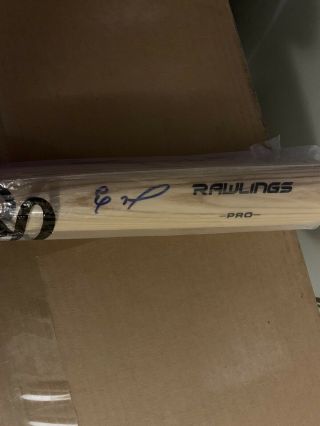 Chicago White Sox Eloy Jimenez Autographed Baseball Bat