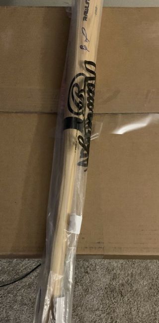 Chicago White Sox Eloy Jimenez Autographed Baseball Bat 2