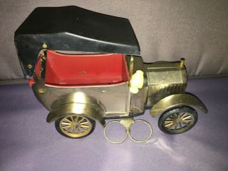 1918 Ford Model T - Laurel Metal Tin Toy - Alcohol Decanter - Vintage 70 