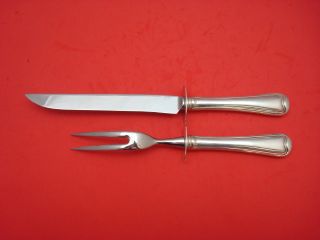 Old French By Gorham Sterling Silver Steak Carving Set 2 - Piece 9 3/4 "