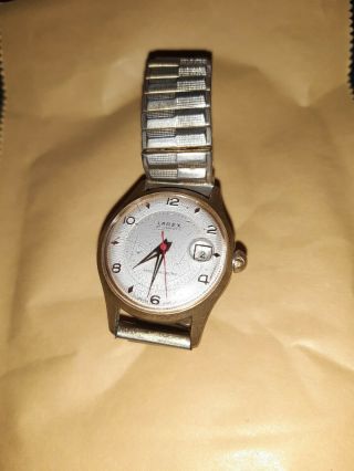 Vintage Larex Watch Needs Help Running Tho Needs Crown 21 Jewels Quality Swiss