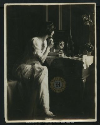 Vintage Opera Singer Actress Photograph C.  1900: Lina Cavalieri