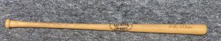 Vintage Willie Wilson Kansas City Royals 22 " Wood Mini Bat Louisville Slugger