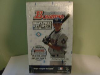 2005 Bowman Draft Picks & Prospects Baseball Box Factory Hobby 24p / 7c