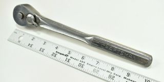 Craftsman V - 44985 1/2 " Drive Socket Wrench 10 " Long Made In Usa Vintage Ratchet