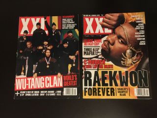 2 Xxl Vintage Rap Hip - Hop Magazines Wu - Tang Raekwon
