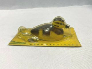 Bill Szabo Cree - Duk Duck In Package Brown And Yellow Fish Lure