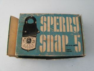 Vintage Sperry Snap 5 Sr - 50 Volt/ohm/& Ammeter