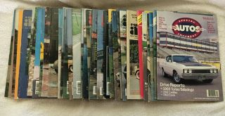 33 Hemmings Sia Special Interest Auto Magazines 1981 - 1986