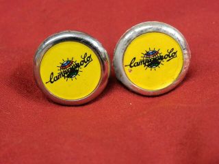 Vintage Campagnolo Yellow Handlebar End Plastic Plugs Campy