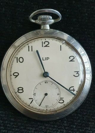 Vintage Lip Pocket Watch,  Non.  Art Deco.