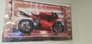 Ducati 916 In A Crate Hq Poster Print 44 " X 75 "