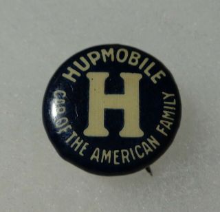 Hupmobile Car of the American Family pinback button 5/8 