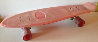 Mini Skateboard Vintage - Rouge // 56 Cm - Made In Taiwan
