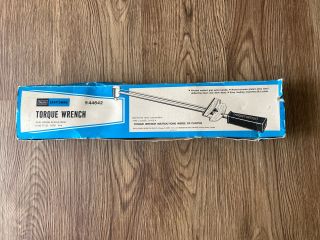 Vintage Sears Craftsman 944642 Torque Wrench In