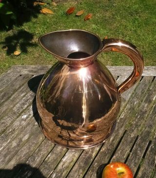 Fine Quality Antique Copper Gallon Haystack Measure With George Iv Verification