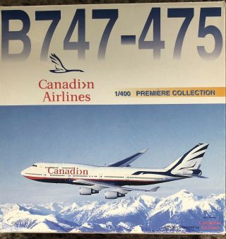 1:400 Dragon Wings Canadian 747 - 400 C - Gmww