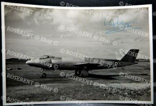 1950s Vickers Supermarine Type 508 - Signed By Mike Lithgow - Photo 15 By 10.  5cm