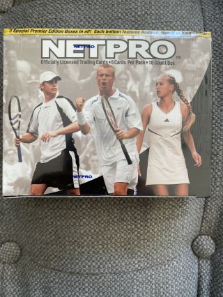 2003 Netpro Premier Box Tennis Rc Serena Venus Williams Federer Nadal