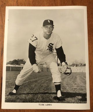 Vintage Chicago White Sox Photo Team Issued 1961 Turk Lown