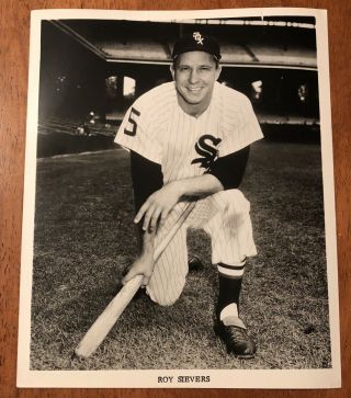 Vintage Chicago White Sox Photo Team Issued 1961 Roy Sievers