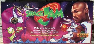 1996 Limited Edition Upper Deck Michael Jordan Space Jam Collector Set Numbered
