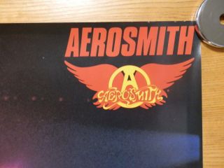AEROSMITH 70s Promotion Poster A1 Steven Tyler Vintage CBS Japan 3