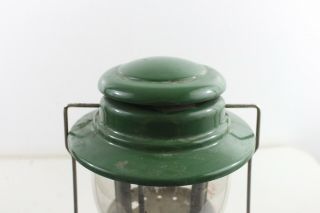 Vintage Coleman Gas Lantern model 635 dated 1/71 Chrome Nickel Tank Camping 3