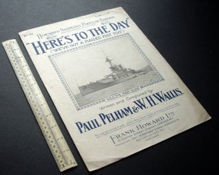 1914 Vintage Ww1 Home Front Sheet Music Here 