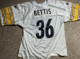 Vintage Pittsburgh Steelers Football Jersey 36 Bettis The Bus Mens Sz 52 Xl Nfl