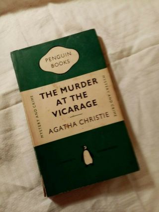 Agatha Christie,  The Murder At The Vicarage,  Vintage Penguin,  1952