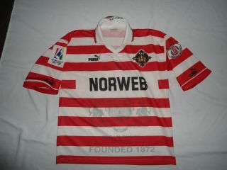 Vintage Wigan Warriors 1995 Rugby League Jersey Shirt Med