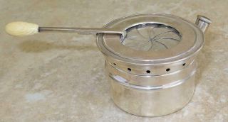 Antique Gorham Sterling Silver Tilt Tea Kettle Or Hot Water Burner