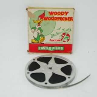 Woody Woodpecker " Barber Of Seville " Complete Edition - Vintage 8mm Castle Film