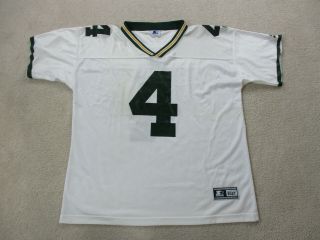 Vintage Starter Brett Favre Green Bay Packers Football Jersey Adult Extra Large