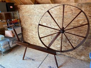 Antique Walking Wheel / Spinning Wheel / Great Wheel –