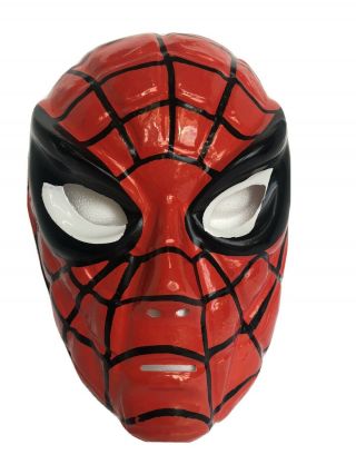 Vintage Ben Cooper Spiderman Halloween Mask Spider Man