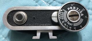 Vintage Prazisa Camera Finder Viewfinder Shoe Mount Rangefinder Made In Germany