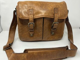 Ona Prince Street Camera/laptop Messenger Bag (leather,  Antique Cognac)