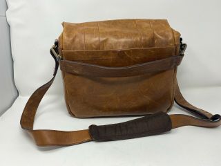 ONA Prince Street Camera/Laptop Messenger Bag (Leather,  Antique Cognac) 2