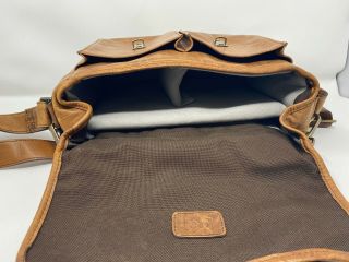 ONA Prince Street Camera/Laptop Messenger Bag (Leather,  Antique Cognac) 3