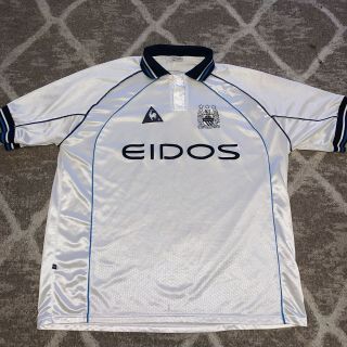 Manchester City Vintage Away Shirt 1999/00 2000 Le Coq Sportif Xxl Extra Large